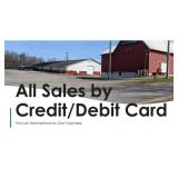 BIDDING INSTRUCTIONS: CREDIT/DEBIT PAYMENT ONLY: