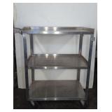 LAKESIDE 3-TIER STAINLESS STEEL CART
