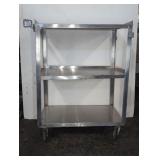 LAKESIDE 3-TIER STAINLESS STEEL CART