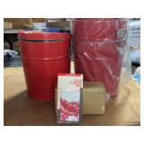 METAL TINS & LOBSTER BIBS - LARGE GROUPING