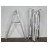 (4) FOLDING SAW HORSE LEGS