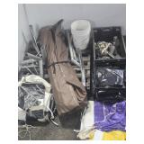 10X10 TENT W/2 TOPS (MISSING PIECES)