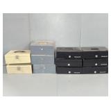 (11) METAL CASH BOXES (NO KEYS)