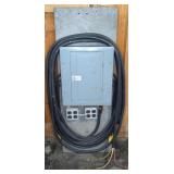 PORTABLE CIRCUIT BOX W (2) FOUR OUTLET BOXES