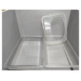 (2) CAMBRO VENTED LIDS - 1826CLRCW