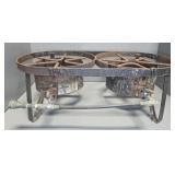 DUAL PROPANE BURNERS