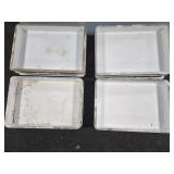 PLASTIC BINS (10)