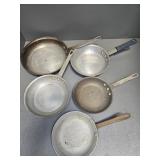 (5) NSF FRY PANS