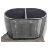 OVAL ICE BIN - TWO SIDED