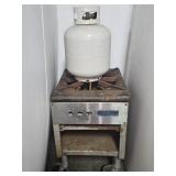 IMPERIAL BURNER ON WHEELS & LP TANK