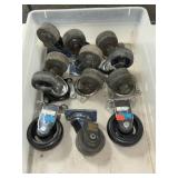 ASSORTED CASTERS
