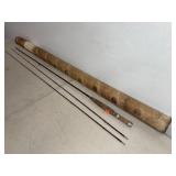 VTG ORVIS 6ï¿½ BAMBOO FLY ROD W/ 2 TIPS
