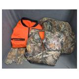HUNTING COVERALLS, JACKET, VEST & GLOVES