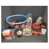 BLACK POWDER, SHELL CASINGS, SHOT, CLAY TARGETS