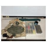 ORVIS FLY ROD, FISHING BEST, TACKLE BOXES