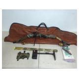 GOLDEN EAGLE COMPOUND BOW, W/ ARROWS, CASE