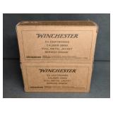 (2) 50 CARTRIDGE BOXES OF WINCHESTER 9MM