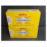 (2) 50 CARTRIDGE BOXES OF WESTERN .45 AUTO