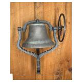 WALL-MOUNT BELL - BRASS?