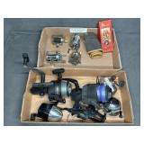 VINTAGE BAITCASTING REELS & SPINNING REELS