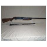ITHACA 37 FEATHERLIGHT PUMP ACTION 12 GA. SHOTGUN