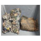 GHILLIE SUIT & COVERALL, MOSSY OAK TENT COVER