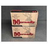 (2) BOXES OF 5 12GA. HORNADY SLUGS