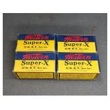 4 BOXES WESTERN SUPER-X 22 W.R.F. (50 PER BOX)