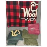 L.L. BEAN HIKING PANTS & CODET WOOL PANTS, SZ 36