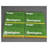 (4) BOXES REMINGTON SLUGGER 16GA. 2 3/4" SLUGS