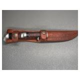 CASE TWIN FINN FIXED BLADE HUNTING KNIFE SET
