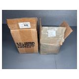 PARTIAL BOX 40 S&W SHELL CASINGS, LEAD BULLETS