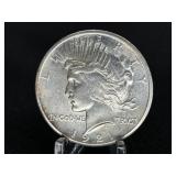 1921 PEACE SILVER DOLLAR