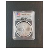 2023 SILVER EAGLE DOLLAR FIRST STRIKE PCGS MS70