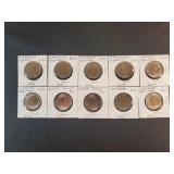 (10) $2 CANADIAN COINS