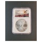 2022 SILVER EAGLE DOLLAR FIRST STRIKE PCGS MS70