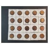 (20) $1 CANADIAN COINS 1990