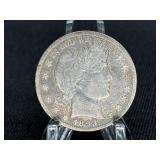 1893 BARBER HALF DOLLAR