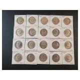 (20) CLAD KENNEDY HALF DOLLARS