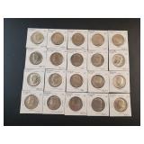 (20) CLAD KENNEDY HALF DOLLARS