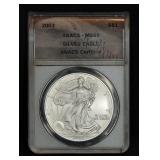 2003 SILVER EAGLE - ANACS - MS69