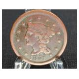 1851 LARGE CENT