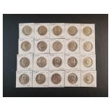 (20) CLAD KENNEDY HALF DOLLARS