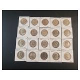 (20) CLAD KENNEDY HALF DOLLARS