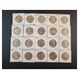 (20) CLAD KENNEDY HALF DOLLARS