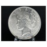 1923  PEACE SILVER DOLLAR