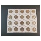 (20) CLAD KENNEDY HALF DOLLARS