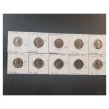 (10) BICENTENNIAL QUARTERS
