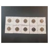 (10) BICENTENNIAL QUARTERS