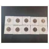 (10) BICENTENNIAL QUARTERS